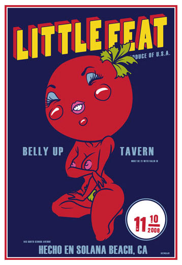 Scrojo Little Feat Poster