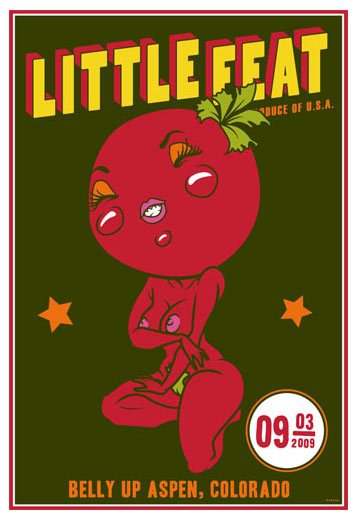 Scrojo Little Feat Poster