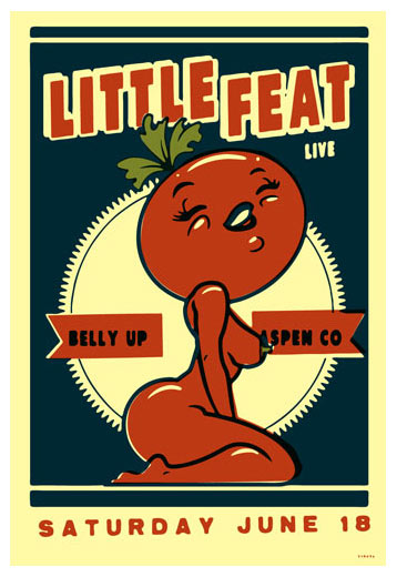 Scrojo Little Feat Poster