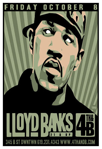 Scrojo Lloyd Banks Poster