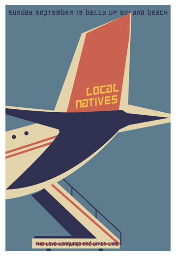 Scrojo Local Natives Poster