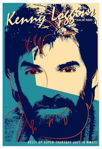 Scrojo Kenny Loggins Poster