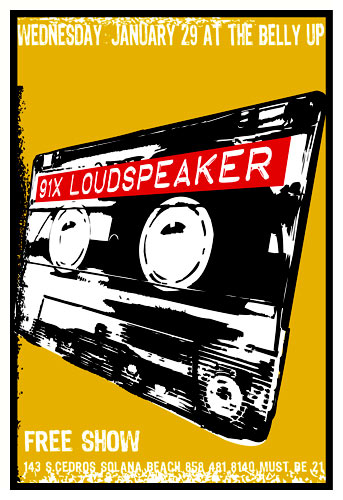 Scrojo 91X Loudspeaker Poster