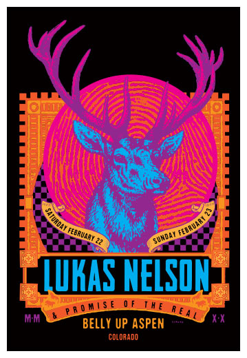 Scrojo Lukas Nelson and Promise of the Real Poster