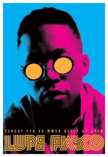 Scrojo Lupe Fiasco Poster