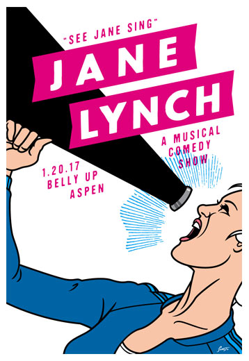 Scrojo Jane Lynch Comedy Poster