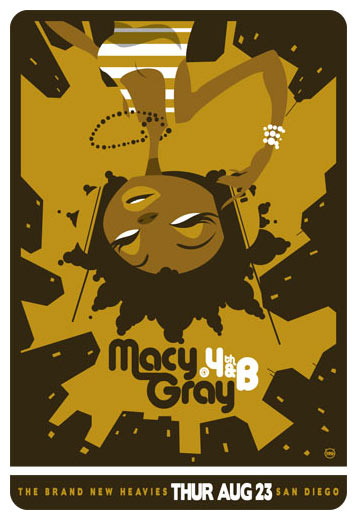 Scrojo Macy Gray Poster