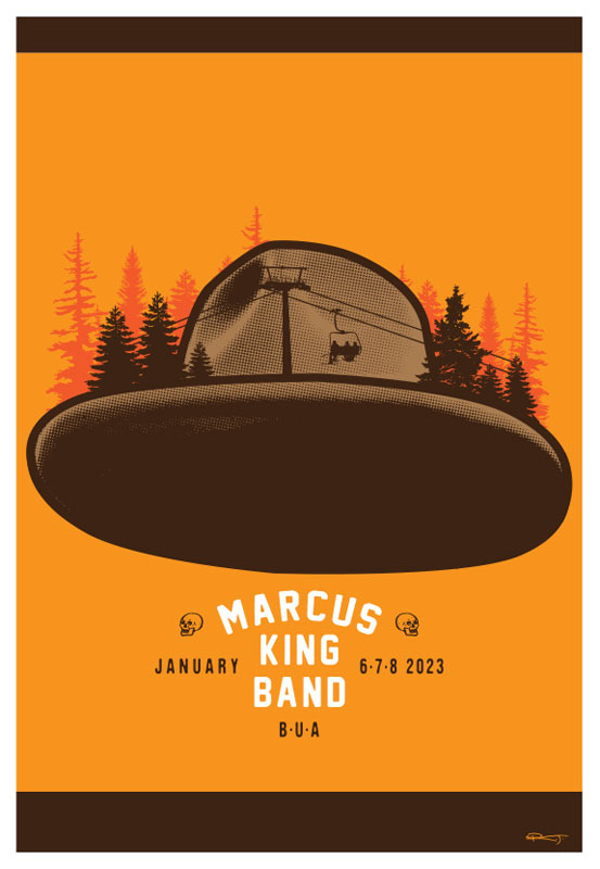 Scrojo Marcus King Band Poster