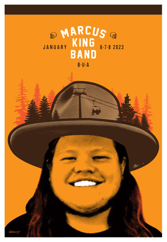 Scrojo Marcus King Band Poster