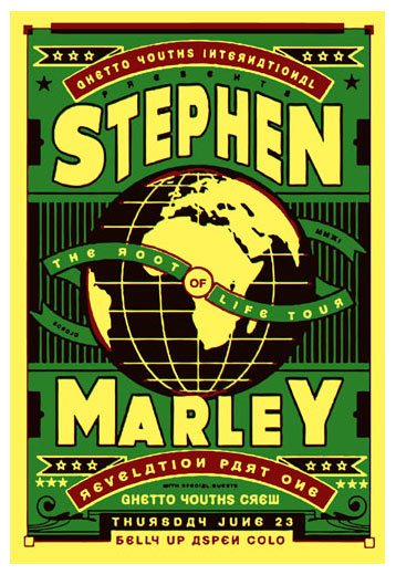 Scrojo Stephen Marley Poster