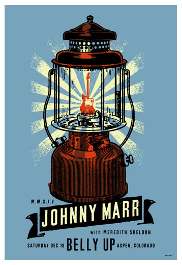 Scrojo Johnny Marr Poster