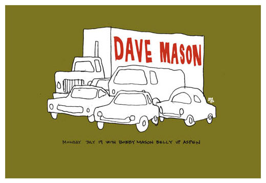 Scrojo Dave Mason Poster