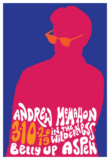 Scrojo Andrew McMahon in the Wilderness Poster
