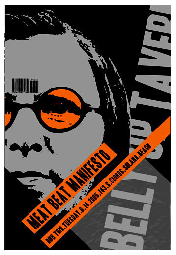 Scrojo Meat Beat Manifesto Poster