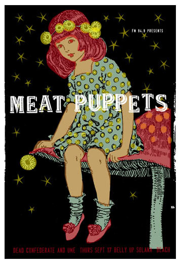 Scrojo Meat Puppets Poster