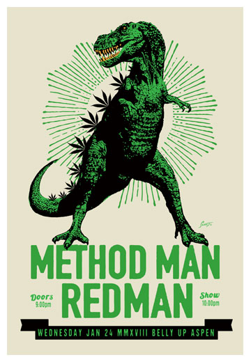 Scrojo Method Man and Redman Poster