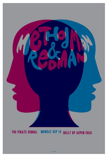 Scrojo Method Man and Redman Poster