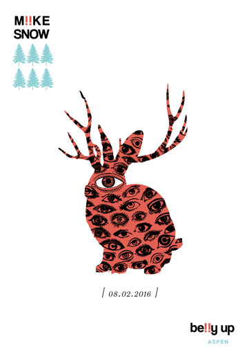 Scrojo Miike Snow Poster