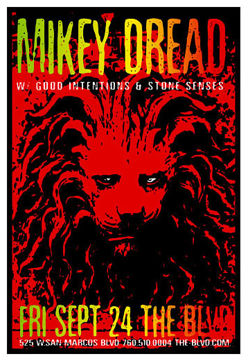 Scrojo Mikey Dread Poster