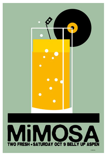 Scrojo Mimosa Poster