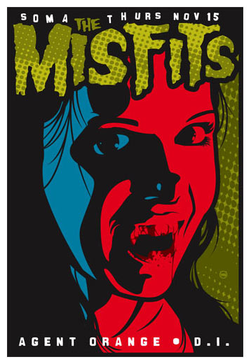 Scrojo Misfits Poster