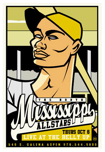 Scrojo The North Mississippi Allstars Poster