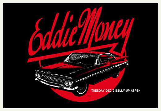 Scrojo Eddie Money Poster