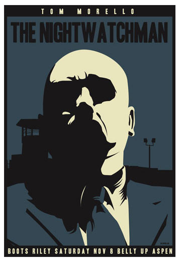 Scrojo Tom Morello (of Rage Against the Machine) Poster