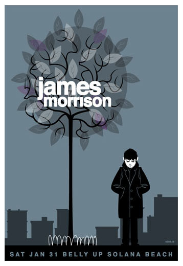 Scrojo James Morrison Poster