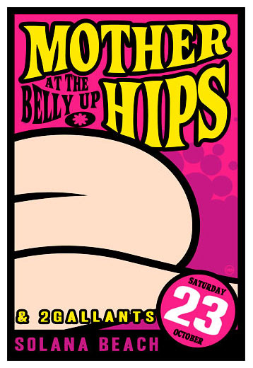 Scrojo Mother Hips Poster