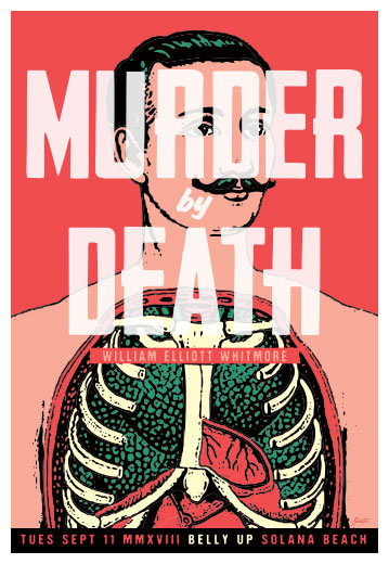 Scrojo Murder by Death Poster