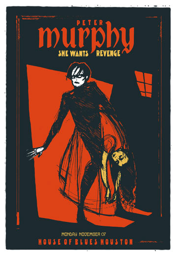 Scrojo Peter Murphy Poster