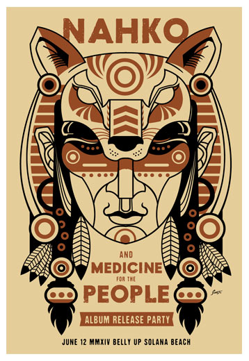 Scrojo Nahko and Medicine for the People Poster