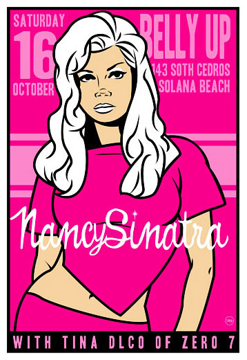 Scrojo Nancy Sinatra Poster