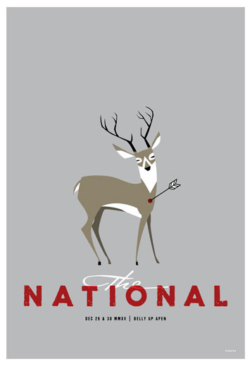 Scrojo The National Poster