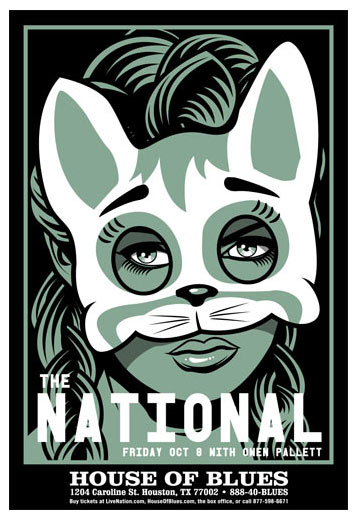 Scrojo The National Poster