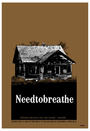 Scrojo Needtobreathe Poster