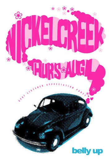 Scrojo Nickel Creek Poster