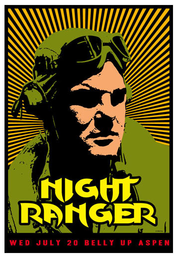 Scrojo Night Ranger Poster