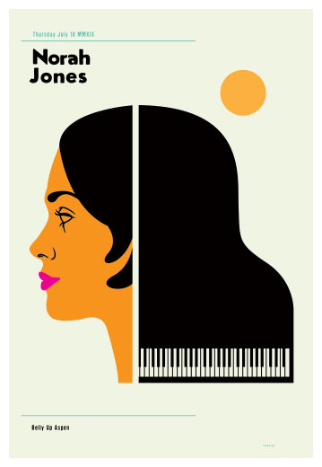 Scrojo Norah Jones Poster