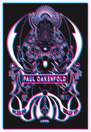 Scrojo Paul Oakenfold Poster