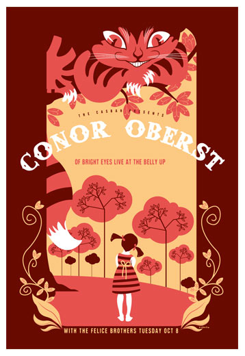 Scrojo Conor Oberst (of Bright Eyes fame) Poster