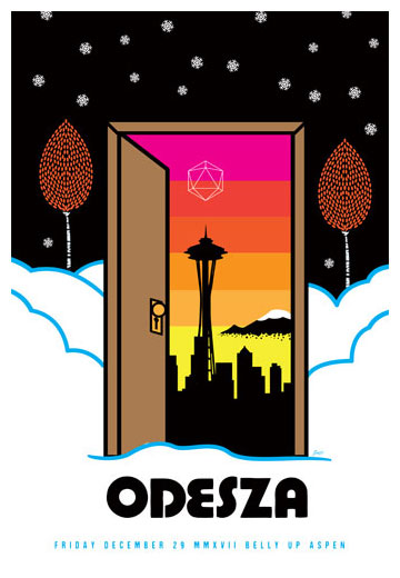 Scrojo Odesza Poster