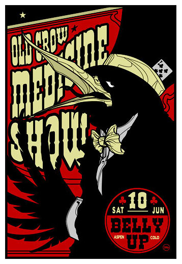 Scrojo Old Crow Medicine Show Poster