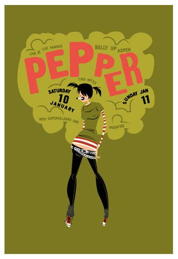 Scrojo Pepper Poster