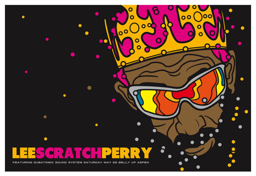 Scrojo Lee Scratch Perry Poster