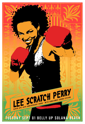 Scrojo Lee Scratch Perry Poster