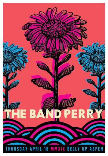 Scrojo The Band Perry Poster