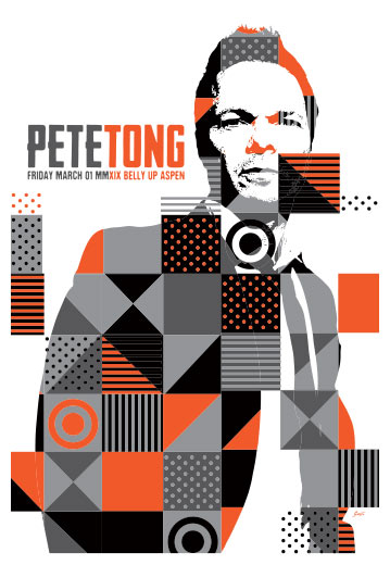 Scrojo Pete Tong Poster