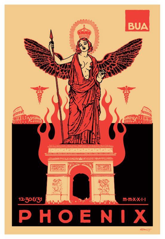 Scrojo Phoenix New Year's Eve 2022-2023 Poster